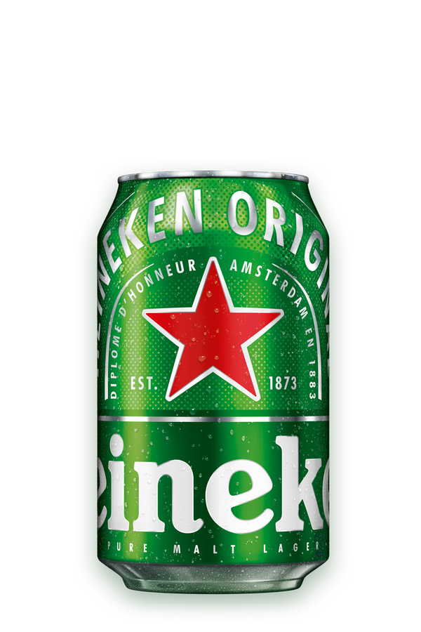 4x Gekoelde Heineken